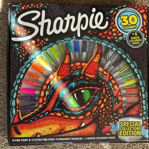 SPECIAL EDITION 30ct Ultra Fine & Fine Point SHARPIE Permanent Marker Gift Set